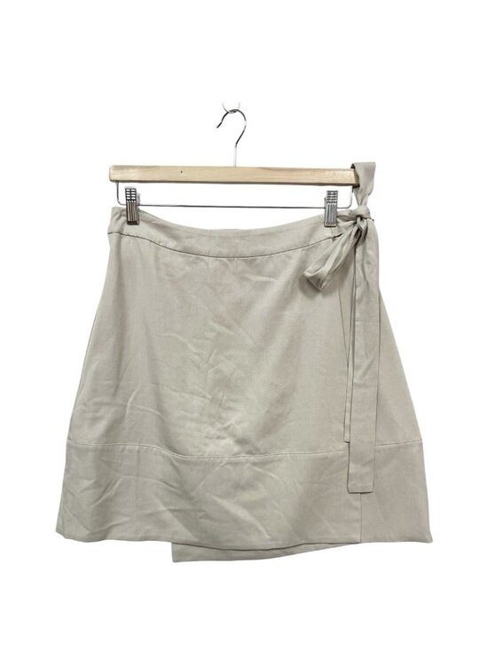 NEW Cozy Earth Coastal Comfort Wrap Skirt Size Xs Tan Beige